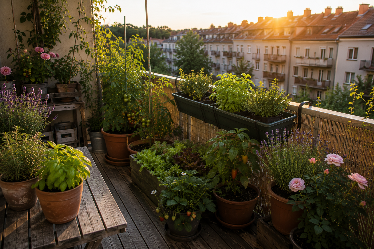 Balkon & Kübel